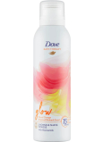 Dove Glow sprchová pena s vôňou červeného pomaranča a rebarbory 200 ml