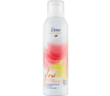 Dove Glow sprchová pena s vôňou červeného pomaranča a rebarbory 200 ml