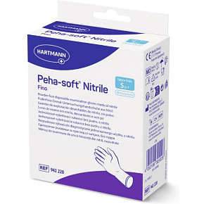 Peha-soft Nitril Jednorázové ochranné rukavice veľkosť S, 10 ks