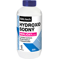 BALTECH hydroxid sodný na čistenie odpadov, perličky, 500 g