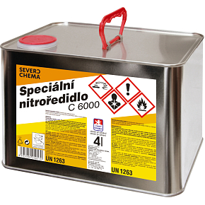 Severochema C 6000, špeciálne nitroriedidlo, 4 l