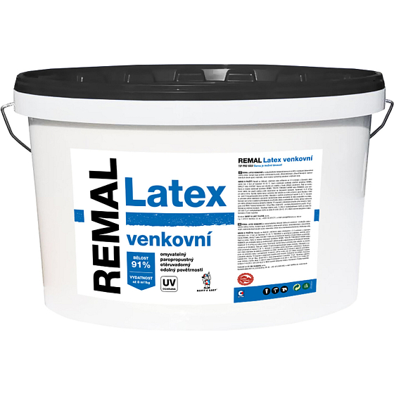 REMAL V2065 latex exteriérový, biely, 10 kg