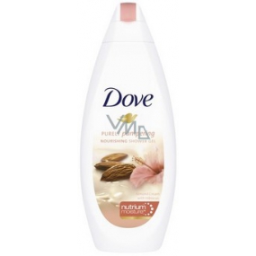 Dove Purely Pampering Mandľový krém a ibištek sprchový gél 250 ml