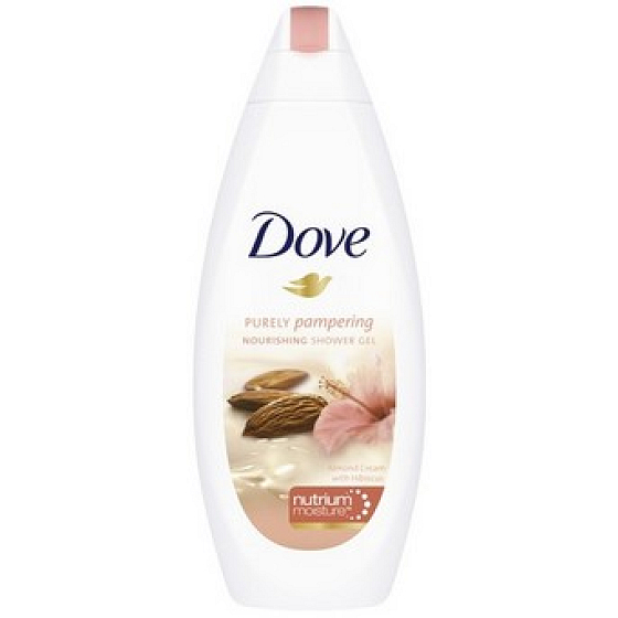 Dove Purely Pampering Mandľový krém a ibištek sprchový gél 250 ml