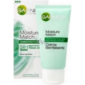 Garnier Skin Naturals Moisture Match 24h svieži zmatňujúci krém 50 ml