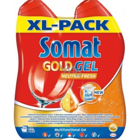 Somat Gold Gel Neutra Fresh gél s aktívnym neutralizátorom pachu 2 x 600 ml