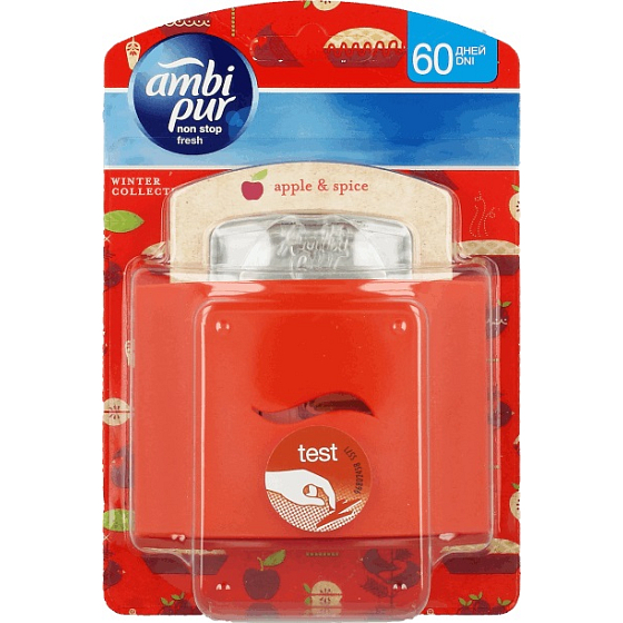 Ambi Pur Non Stop Fresh Apple & Spice osviežovač vzduchu 5,5 ml