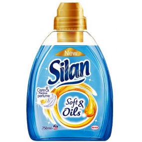Silan Soft & Oils Care & Precious Perfume Oils Blue aviváž koncentrát 21 dávok 750 ml
