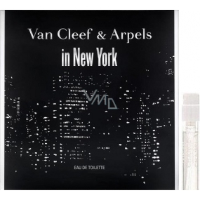 Van Cleef & Arpels In New York toaletná voda pre mužov 2 ml s rozprašovačom, vialka