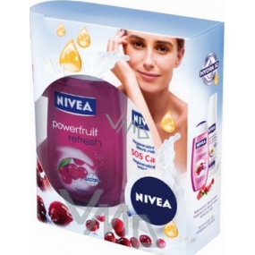 Nivea Kazbrusinka telové mlieko 250 ml + sprchový gél 250 ml, pre ženy kozmetická sada