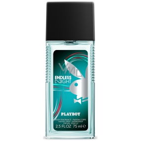 Playboy Endless Night for Him parfumovaný dezodorant sklo pre mužov 75 ml