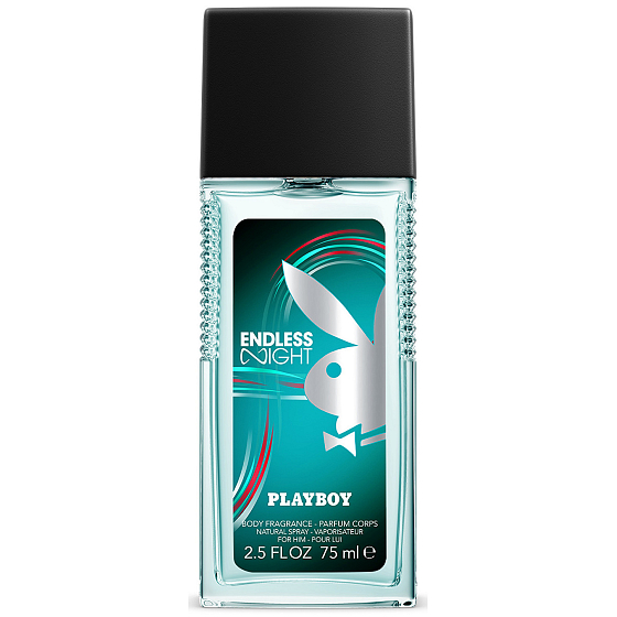 Playboy Endless Night for Him parfumovaný dezodorant sklo pre mužov 75 ml