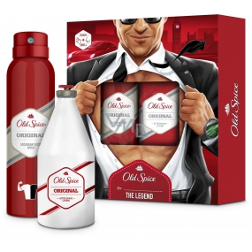 Old Spice Original voda po holení 100 ml + deodorant sprej 150 ml, kozmetická sada pre mužov