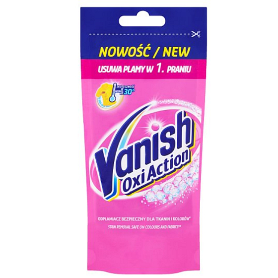 Vanish Oxi Action tekutý odstraňovač škvŕn 100 ml