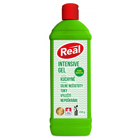 Real Intensive gél univerzálny vysoko účinný odmasťovač 450 g