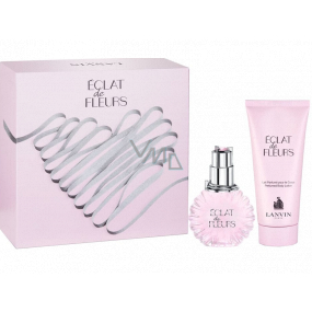 Lanvin Eclat de Fleurs parfumovaná voda pre ženy 50 ml + telové mlieko 100 ml, darčeková sada pre ženy