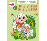 Ditipo Omaľovánky s básničkami Domáci miláčikovia 16 strán 215 x 275 mm vek 3+