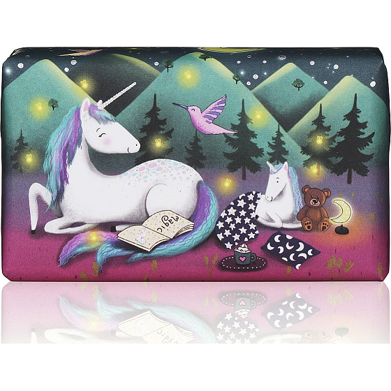 Anglické mydlo Wonderful Animals Unicorn prírodné parfumované toaletné mydlo s bambuckým maslom pre deti 190 g