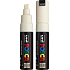 Posca Univerzálny akrylový popisovač so širokým brúseným hrotom 8 mm krémový PC-8K
