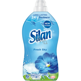 Silan Fresh Sky koncentrovaný zmäkčovač tkanín 55 dávok 1,375 l