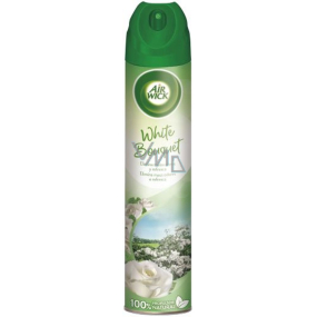 Air Wick White Bouquet - Biele kvety 6v1 osviežovač vzduchu v spreji 240 ml