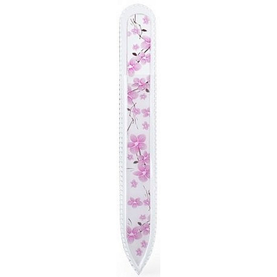 Diva & Nice Pilník na nechty sklo s potlačou 14 cm rôzne typy