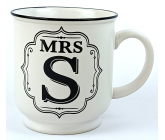 Albi Keramický plechovka s nápisom Mrs S 320 ml