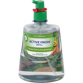 Air Wick Active Fresh dub a santalové drevo náhradná náplň do difuzéra 228 ml