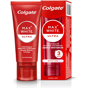 Colgate Max White zubná pasta Ultra Active Foam 50ml