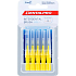 DentalPro medzizubný kartáčik rovný 0,8 mm žlté, 10 kusov
