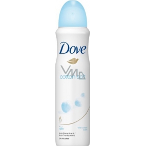 Dove Cotton Dry 48h antiperspirant dezodorant sprej pre ženy 150 ml