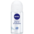 Nivea Pure Invisible guličkový antiperspirant dezodorant roll-on pre ženy 50 ml