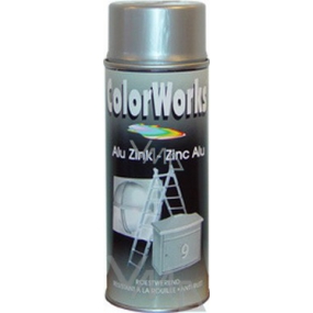 Color Works Zinc-Alu hliníkovo-zinkový postrek 500 ml sprej