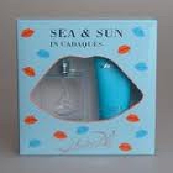 Salvador Dalí Sea a Sun toaletná voda 30 ml + telové mlieko 100 ml, darčeková sada