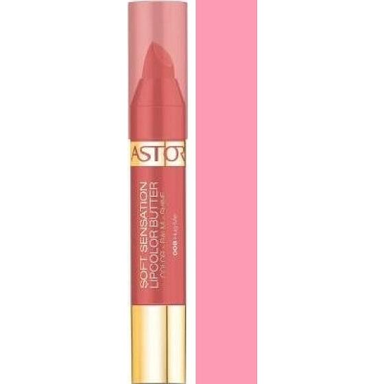 ASTOR Soft Sensation Lipcolor Butter hydratačný rúž 009 Bumt Rose 4,8 g