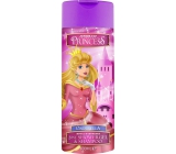 Disney Princess - Popelka 2v1 sprchový gél a šampón do kúpeľa ružový 400 ml