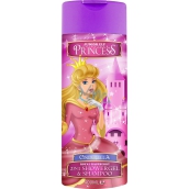 Disney Princess - Popelka 2v1 sprchový gél a šampón do kúpeľa ružový 400 ml