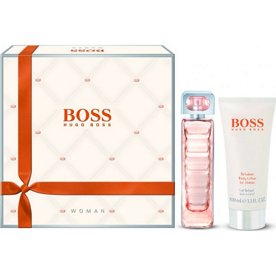 Hugo Boss Orange Woman toaletná voda 50 ml + telové mlieko 100 ml, darčeková sada