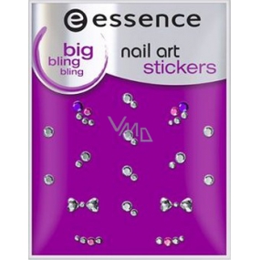 Essence Nail Art Sticker nálepky na nechty 10 Big Bling Bling 1 aršík