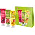 Dermacol Aroma Ritual Čierna čerešňa sprchový gél 250 ml + Sladké mango 250 ml + Rebarbora a jahody 250 ml, kozmetická sada
