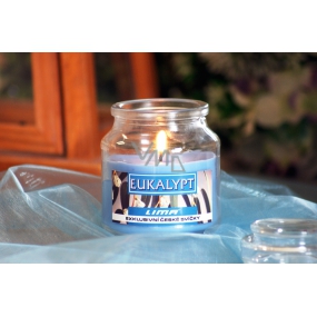 Lima Aroma Dreams Eukalypt aromatická sviečka sklenička s viečkom 120 g