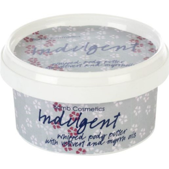 Bomb Cosmetics Indulgent Whipped Prírodné bohato šľahané telové maslo ručne vyrobené 210 ml