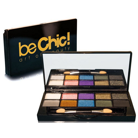 Be Chic! Color Smokey Eyes paleta 10 očných tieňov