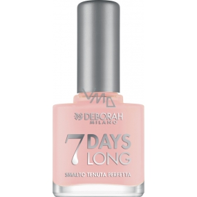 Deborah Milano 7 Days Long Nail Enamel lak na nechty 864 Nude Pink 11 ml