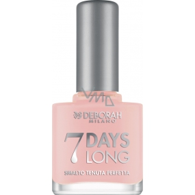Deborah Milano 7 Days Long Nail Enamel lak na nechty 864 Nude Pink 11 ml
