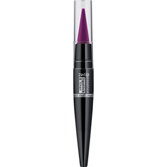 Essence Matt Lipstick & Liner 2v1 rúž & ceruzka na pery 04 Pink Points 1,5 g