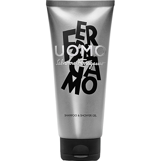 Salvatore Ferragamo Uomo 2v1 sprchový gél a šampón pre mužov 200 ml