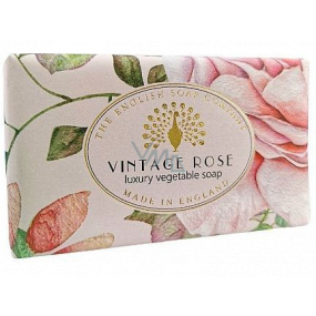English Soap Rozkvitnutá Ruže prírodné parfumované mydlo s bambuckým maslom 190 g