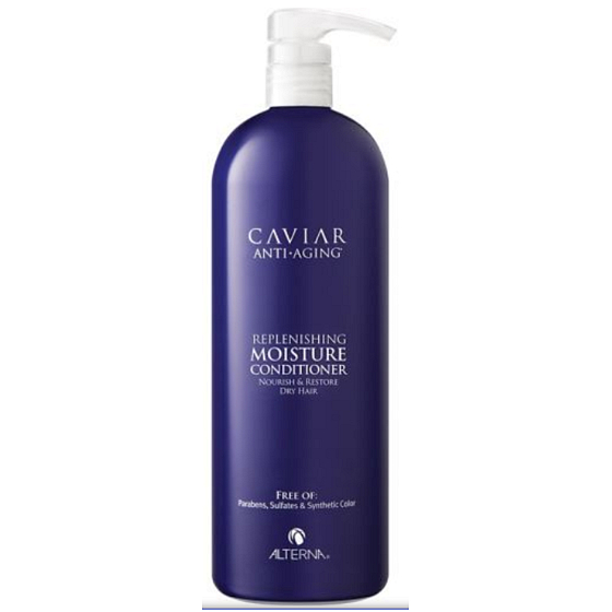 Alterna Caviar Replenishing Moisture kaviárový revitalizačný hydratačný kondicionér pre suché a poškodené vlasy 1 l Maxi