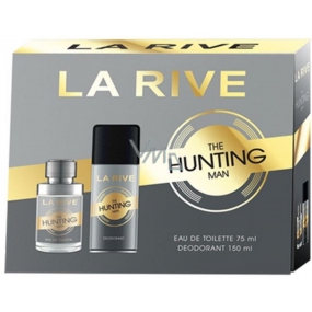 La Rive The Hunting Man toaletná voda 75 ml + dezodorant sprej 150 ml, darčeková sada